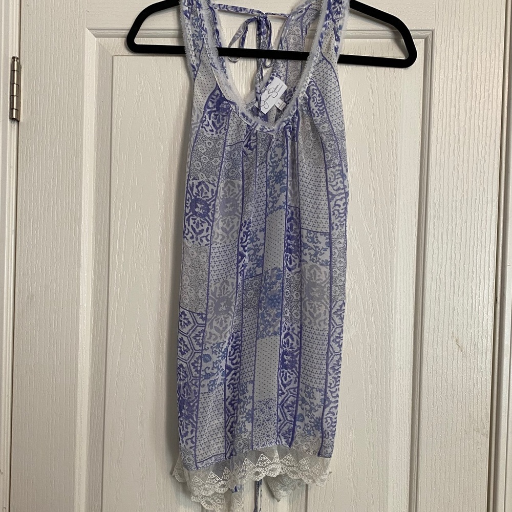 Jessica Simpson Lace Maternity Tank